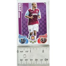2010/11 Topps Match Attax Trading Card 319 Kieron Dyer, West Ham United