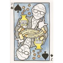 John Major as Pack Of Playing Card Cards Competition Postcard