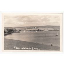 Hollingworth Lake Littleborough Plain Back Postcard Lancashire