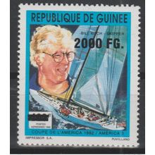Guinée 2009 Mi. 6720 Surchargé Voile Sailing Segeln Bill Koch Skipper Sport