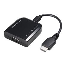 VIDEK HDMI to VGA Adapter (with Audio) with HDMI Cable