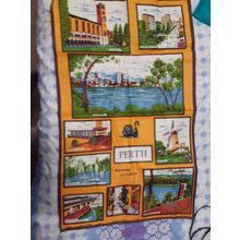 vintage teatowel Perth excellent condition