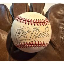 Marty Marion Signed Autographed Official National League (ONL) Baseball