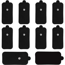 10 Pack Large TENS Unit Electrodes Pads, Upgraded Self-Adhesive Latex-Free Non-I