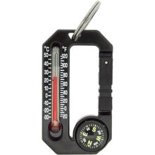 Sun Company Hikehitch 2 - Thermometer and Compass Carabiner | Camping, Hiking, a