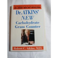 Dr. Atkins' New Carbohydrate Gram Counter - Paperback - good