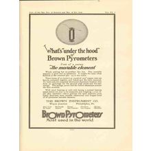 brown instrument company 1922 whats under the hood vintage ad