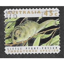 AUS 1992 45c (S/A) 'LITTLE PYGMY POSSUM'(PHOS )(LITHO) FINE USED (EBID60-040)