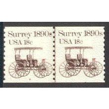 1907 18c Surrey Fine MNH Dry Gum CNP Left 9 V0087