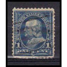 Used 264 1c Benjamin Franklin Fine RA1018