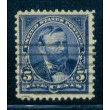 Used 281 5c Ulysses S. Grant Fine M04939