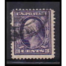 Used 376 3c George Washington Barely Clears K2710