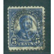 Used 557 5c Theodore Roosevelt Barely Clears A15554