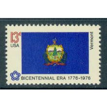 1646 13c Flag of Vermont Fine MNH KA6372 (18)