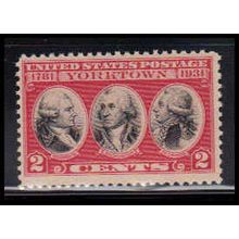 703 2c Yorktown Just Clears MNH O5043
