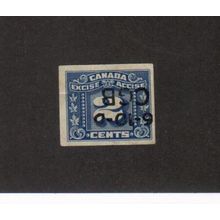 FX98 - #CGB, June 1936 (Tobacco Overprint) - Canada Excise Tax Revenue Stamp