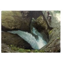 TRUMMELBACH FALLS unused postcard #
