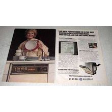 1978 GE Potsrubber III Dishwasher Ad - Debbie Reynolds
