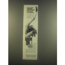 1985 Nutra Nail Ad - For Longer, Stronger, Beautiful