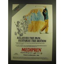 1988 McNeil Medipren Ad - Relieves the Pain Restores the Motion