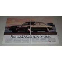 1988 Oldsmobile Touring Sedan Ad - Few Cars Look This Good on Paper