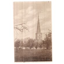 PARISH CHURCH, LEDBURY, HEREFORDSHIRE, used postcard c. 1934 =