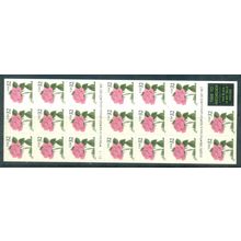 2492a 32c Pink Rose Very Fine MNH Pane/20 P# S111 L01172