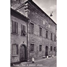 Ferrara Casa Di Lodovico Ariosto Bell On Telegraph Wire Italian Postcard