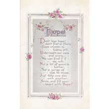 Good Luck From Cramborne Dorset 1918 WW1 Songcard Postcard