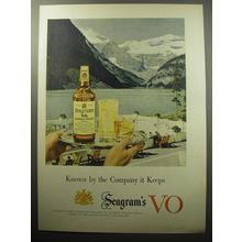 1954 Seagram's V.O. Canadian Whisky Advertisement