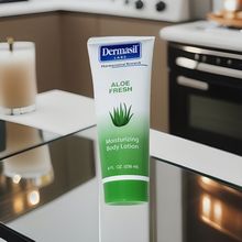 2 Dermasil Aloe Fresh Moisturizing Body Lotion Fast Absorbing Formula 8oz