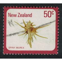 New Zealand Spiny Murex Shell 50c 1975 Canc SG#1102