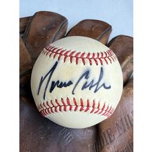 Norm Cash (d. 1986) Signed Autographed Official American League (OAL) Baseball