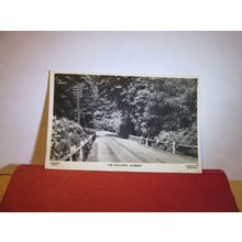 THE HOLLOWS, MARBURY, Cheshire used vintage postcard RP by Lilywhite 1962 pm =