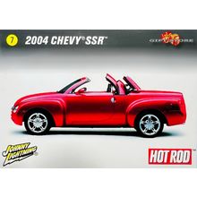 RARE TRADING CARD DARK RED 2004 CHEVY SSR CONVERTIBLE