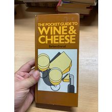 1991 "THE POCKET GUIDE TO WINE & CHEESE" BARBARA ENSRUD HARDBACK BOOK (P4)