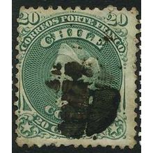 1867/1868 Michel 12 - #4 fine used (o)