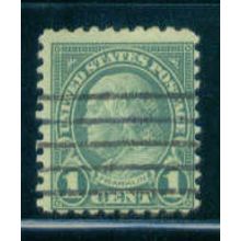 Used 581 1c Benjamin Franklin Average Plus A16268