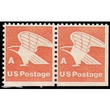 1736 15c A Eagle Fine MNH Dry Gum BPS Hor Pair BR V4672