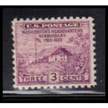 727 3c Washington's Hdqs Fine MNH O2537