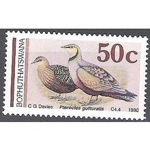 Bophuthatswana 1990 Michel 242 Neuf ** Cote (2002) 2.20 Euro Ganga à gorge jaune