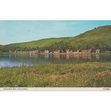 Kilchattan Bay Isle Of Bute 1970s Scottish Postcard