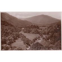 Trossachs Lovely Glen Finlas Antique Real Photo Postcard