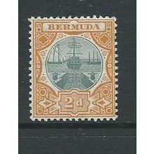 bermuda stamps sg39 hm sg 39 multiple crown ca