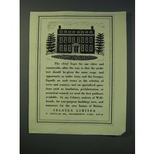 1942 Celotex Limited Ad - The chief hope for our cities and countryside