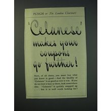 1942 Celanese Material Ad - Celanese makes your coupons go further