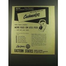 1955 Eastern States Cashmaker Feed Ad