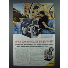 1960 Kodak Cine Scopemeter Camera Turret Ad