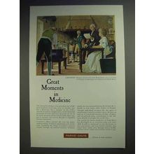 1961 Parke-Davis Pharmaceutical Ad - Antoine Lavoisier