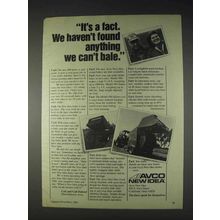 1982 Avco New Idea 486 and 484 Baler Ad - It's a Fact